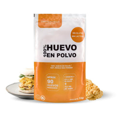Eipulver aus Freilandeiern (1 kg) | Pasteurisiertes Vollei Pulver | Ohne Zusatzstoffe | Glutenfrei & laktosefrei | Vakuumverpackung im Zip-Beutel