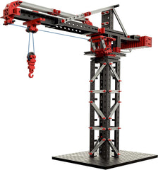 fischertechnik 536622 ADVANCED Mechanic & Static 2 – Bausatz für Kinder ab 9 Jahren, Experimentierkasten mit 30 Modellen, inkl. Motor, fördert technisches Verständnis, Rot