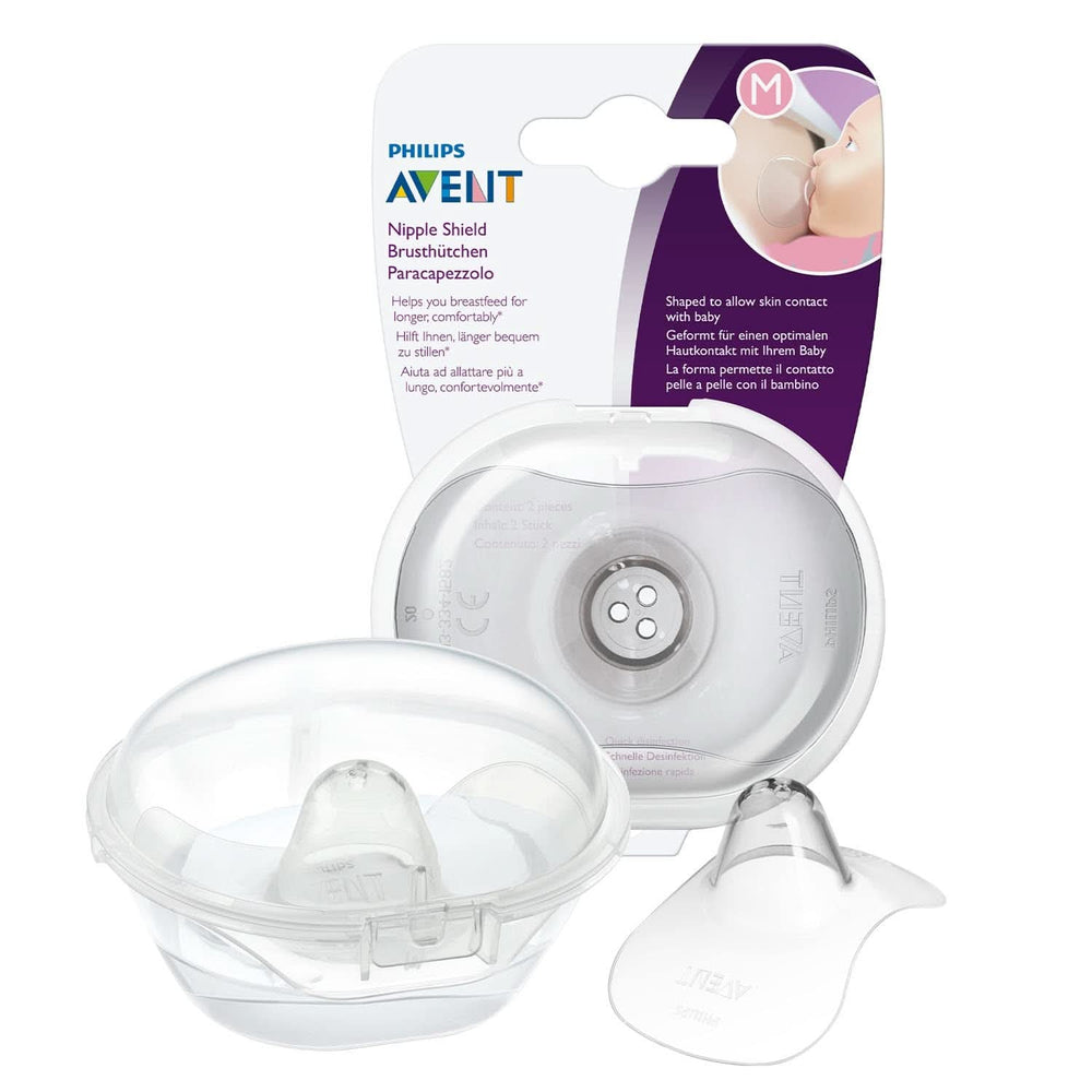 Philips Avent Brustwarzenschutz (Modell SCF153/03) Zubehör Babynahrung und Stillen Naty Shop Standard (21 mm)