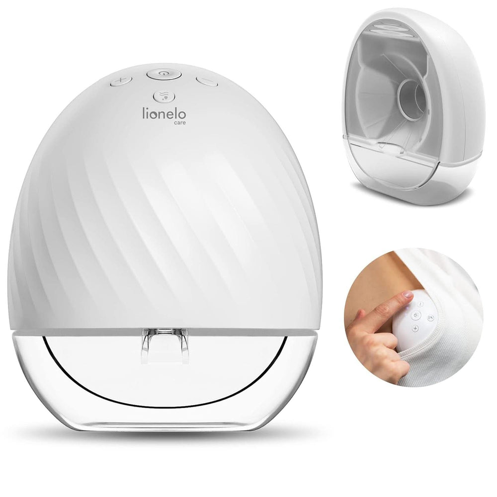 Elektrische Milchpumpe LIONELO Fidi Free 2, Massagemodus, 5 Intensitätsstufen Zubehör Essen und Stillen Bebe Naty Shop
