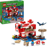 LEGO Minecraft Das Pilzkuh-Haus - Gaming Spielzeug mit Steve Figur, Mobs, einem Arbeitstisch und Einer Farm - Interaktives Spielset - Gaming Geschenk für Mädchen und Jungen ab 8 Jahren 21270