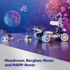 LEGO Technic Lunar Outpost Mondrover-Raumfahrzeug - Interaktives Spielzeug - Kran und Sonnenkollektoren - Robotermodell zum Bauen und Spielen - Geschenk für Jungen und Mädchen ab 10 Jahren 42211
