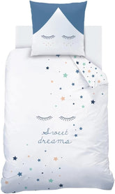 Bettwäsche-Set für Kinder, wendbar, Stars-Bettwäsche – Kinder Naty Shop Default Title