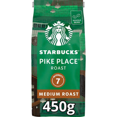 STARBUCKS Pike Place Roast, mittlere Röstung, ganze Kaffeebohnen Naty Shop Coffee