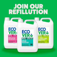 Ecover Delicate Detergent Black & Dark - Lime & Lotus (5 litri, 111 spalari), Detergent lichid cu ingrediente vegetale pentru rufe închise la culoare Naty Shop