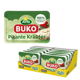Pikante Kräuter Frischkäse| 10x 200g | 100 % natürliche Inhaltsstoffe. Ohne Konservierungsstoffe, Verdickungsmittel und Geschmacksverstärker