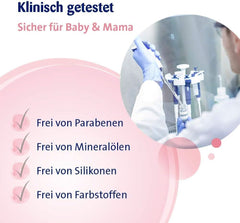 Sanosan Stretch Mark Minimizer, klinisch getestet – reduziert nachweislich Dehnungsstreifen nach der Schwangerschaft, ohne Paraffinöl, Farbstoffe, Silikone, 75 ml Kosmetik und Schönheit Naty Shop