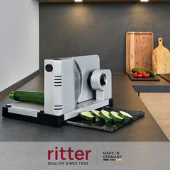 Ritter Icaro 7, multifunktionaler elektrischer Allesschneider Rasnite und Allesschneider Naty Shop