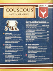 Cuscus – Cuscus ușor și pufos, cu o aromă ușor de nucă – O specialitate tipică nord-africană – 1 x 500 g