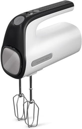 Taurus Station Inox - Standrührgerät Für Backwaren, 500W, 5 Geschwindigkeiten, Turbofunktion, 2 Arten Von Rührstäben: Kneten Und Mixen, Weiß/Schwarz Mother and Child Naty Shop 500W