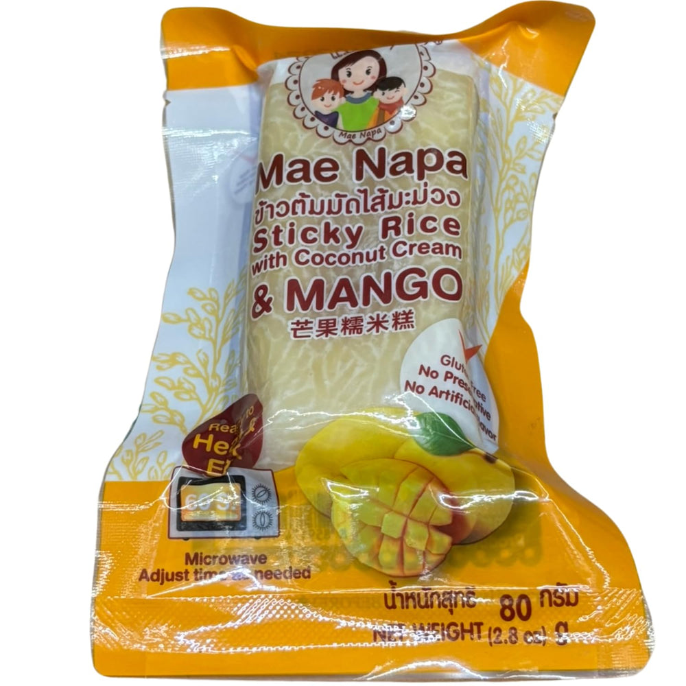 - Klebreis mit Kokos und Mango - (1 x 80 g)