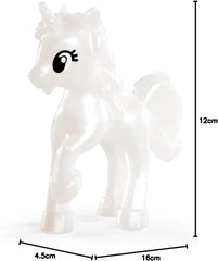 Simba Evi Love Fantasy Princess, Puppe in einem märchenhaften Kleid mit glitzerndem Einhorn, 12cm Spielpuppe, ab 3 Jahren