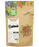 Wholefood Earth gerösteter Bio-Buchweizen, 1 kg