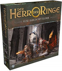 Fantasy Flight Games, Der Herr der Ringe: Reisen nach Mittelerde, Grundset, Expertenspiel, Dungeon Crawler, 1-5 Spieler, ab 14 Jahren, 60+ Minuten, Deutsch, Mehrfarbig.