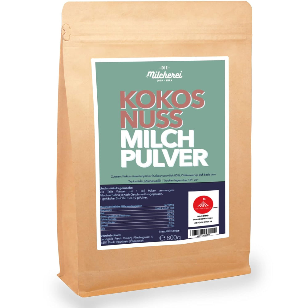 Kokos-Nuss-Milch-Pulver MILCHEREI Kokos-Shake Curry Thai 800g