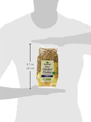 Mini-Dinkelflocken – Bio-Qualität – ungesüßt, knusprig – Frühstück, 175 Gramm Cereals Naty Shop