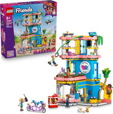 LEGO Friends Heartlake City Clubhaus der Freunde - Miniatur Spielset mit 5 Mini Puppen, 3 Tierfiguren inkl. Spielzeug Katze & Zubehör - Geburtstagsgeschenk für Mädchen ab 8 Jahren - 42689
