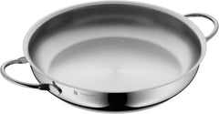 WMF Profi tigaie de servire/prăjire 28 cm inducție, tigaie din oțel inoxidabil Cromargan, neacoperită Oale si Tigai Naty Shop 28Cm