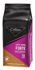 Cellini Caffè Crema Forte ganze Bohnen, 1000 g, 1 kg Kaffee Naty Shop