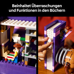 LEGO ǀ Disney and Pixar Toy Story: Slinky-Buchstützen - Bücherregal-Deko Bauset für Erwachsene - inkl. Woody Minifigur & Dackelfigur - Nostalgisches Geschenk für Fans - 43301