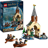 LEGO Harry Potter Hogwarts Castle Bootshaus-Modellspielzeug für Kinder, enthält 2 baubare Boote und 5 Minifiguren, Geschenk für Mädchen, Jungen und alle Fans ab 8 Jahren. 76426 Bausets. Besuchen Sie den LEGO-Store Single