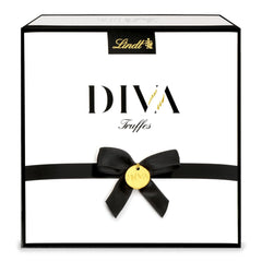 Lindt Chocolate - Colier Praline DIVA | 182 g | Cutie cu 16 praline în 4 sortimente delicioase | Cadou de ciocolată | Cadou de ciocolată