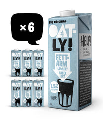 Oatly Haferdrink 1,5% Fett - Packung mit 6 (6 x 1 Liter)