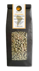 Cafea crudă - Cafea verde Kenya, Columbia, Guatemala (pachet redus boabe de cafea verde 3x500g) - certificată GMP