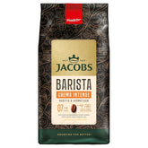 Jacobs Barista Crema Intense Coffee Beans 1kg - Intense, ciocolată neagră și nuci pecan, boabe Arabica și Robusta Cafea Naty Shop 1 Kg Crema Intense