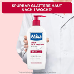 Mixa Urea Cica Body Lotion XXL, Mit Urea und regenerierendem Panthenol, Beruhigende und schützende Körpermilch, Für trockene Haut, 400 ml Dusche und Bad Naty Shop