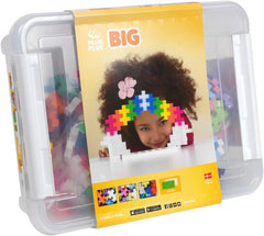Plus-Plus 9603413 Kreativ-Bausteine Big Box, Geniales Konstruktionsspielzeug, 200 Teile