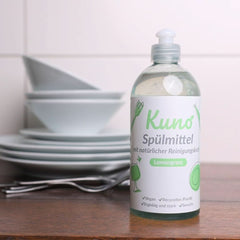 Kuno - Lichid de spălat vase manual, aroma si miros de lamaie, 500 ml Detergenti Bucatarie Naty Shop