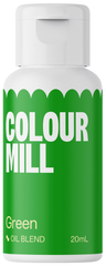 Colorant alimentar pe bază de ulei Oil Blend, 20 ml Naty Shop Verde 20 ml