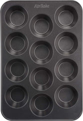 Tefal Airbake J2555014 Muffinform, Antihaftbeschichtung, Karbonstahl, Braun, 29 X 41 Cm Matrite si tavi pentru copt Naty Shop