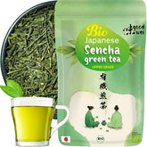 Ceai verde Sencha Goodwei organic din Japonia - Sencha autentic de calitate superioară, 250 g