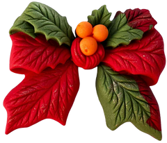 Essbare Dekoration, Weihnachtsblume