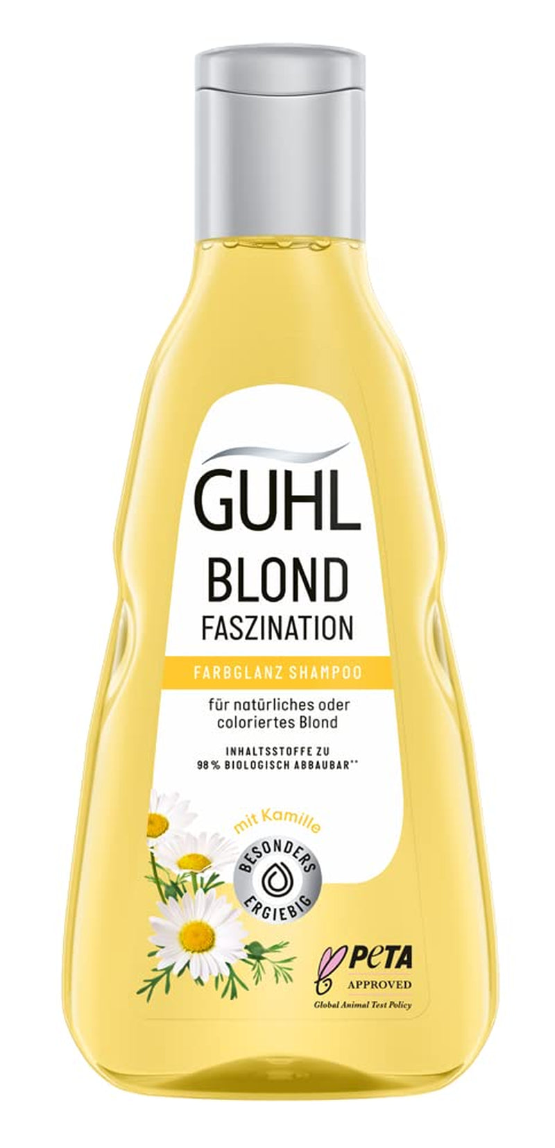 Guhl Blond Fascination Shampoo, Tipul de păr: Blond, Decolorat Duș și baie Guhl 250 ml