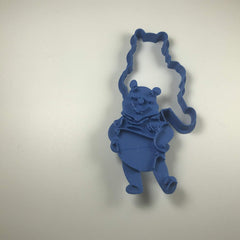 2 forme de biscuiți Winnie the Pooh, albastre