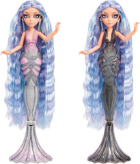 Mermaze Mermaidz - ORRA - Meerjungfrauen Puppe mit Farbwechsel-Funktion und Buntem Haar - Inkl. Glitzer-Haargel und Accessoires zum Stylen und Frisieren - Zum Sammeln - Für Kinder ab 4 Jahren