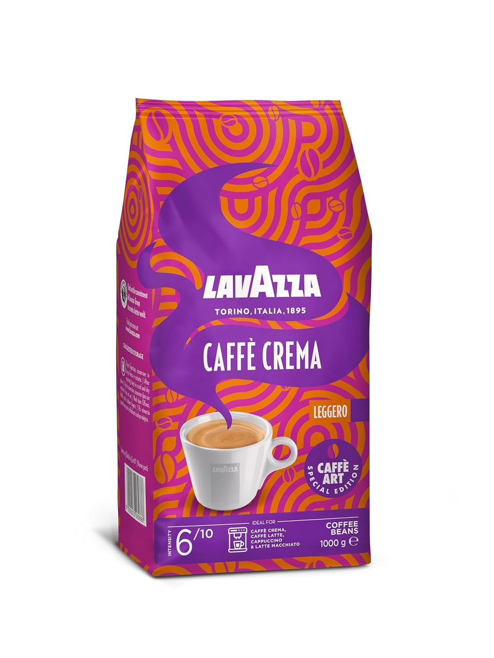 Lavazza Caffè Crema Leggero Special Edition, 1 kg Packung Naty Shop Coffee 1 Kg Forte Special Edition