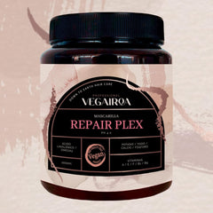 VEGAIROA - Repair Plex Mask - Mască pentru reparații extreme - Hidratare și hrănire - Protecție împotriva încrețirii - Pentru păr tratat chimic - Produs profesional vegan de coafură - 1000 g Masca de par Naty Shop