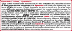 Nestlé Chunky Funky, napolitană crocantă în ciocolată cu lapte, pachet multiplu, pachet de 2 (4 x 40 g fiecare)