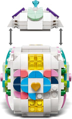 LEGO Verziertes Osterei - Mit bunten Elementen, goldenem Herz & Edelstein - Kreative Kinderzimmer Deko - DIY Set zum Bauen und Sammeln - Geschenk für Mädchen & Jungen ab 9 Jahren - 40816