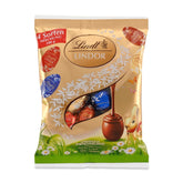 Lindt Schokolade LINDOR Eiermischung | 180 G| LINDOR Eier Mit Zartschmelzender Füllung in Den Sorten Milch, Haselnuss, Weiß, 45% Feinherb | Osterschokolade | Schokoladengeschenk | Ostreier | Schokoeier Naty Shop Standardtitel