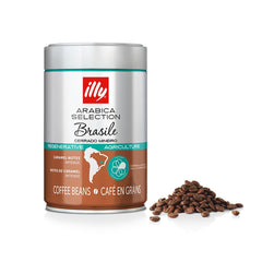Kaffeebohnen Illy Arabica Selection Brasile Cerrado Mineiro: 100 % aus zertifizierten regenerativen Pflanzen – 250-G-Box Coffee Naty Shop Standardtitel