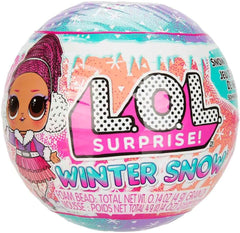 L.O.L. Surprise! Winter Snow Tot - 1 Sammlerpuppe mit Magischer Schneeüberraschung, Blindverpackung, 8 Puppen zum Sammeln, Frostig-Cooler Mode und Zubehör, Geschenk für Kinder ab 4