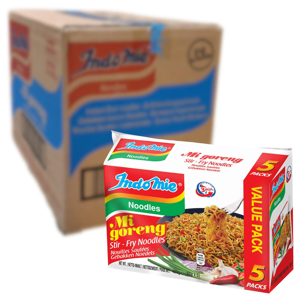 INDOMIE - Instant Mi Goreng Nudeln - Multipack (40 x 80g)