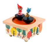 Trousselier - Scufița Roșie - Cutie muzicală dansantă - Cutie muzicală - Cadou ideal pentru naștere - 2 figurine detașabile - Ușor de manevrat - Muzica Primăvara de Vivaldi - Culoare Multicolor, S95095, mare Jucarii Bebe Naty Shop Titlu implicit