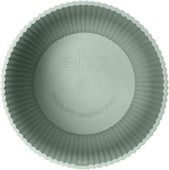 Elho Vibes Fold Rund 14 Pflanzentopf - Blumentopf Für Innen - 100% Recyceltes Plastik - Ø 14.1 X H 12.9 Cm - Grün/Sorbet Green
