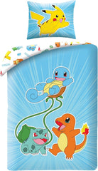 Lenjerie de pat Pokemon, microfibre poliester Lenjerie de pat - copii Naty Shop Default Title